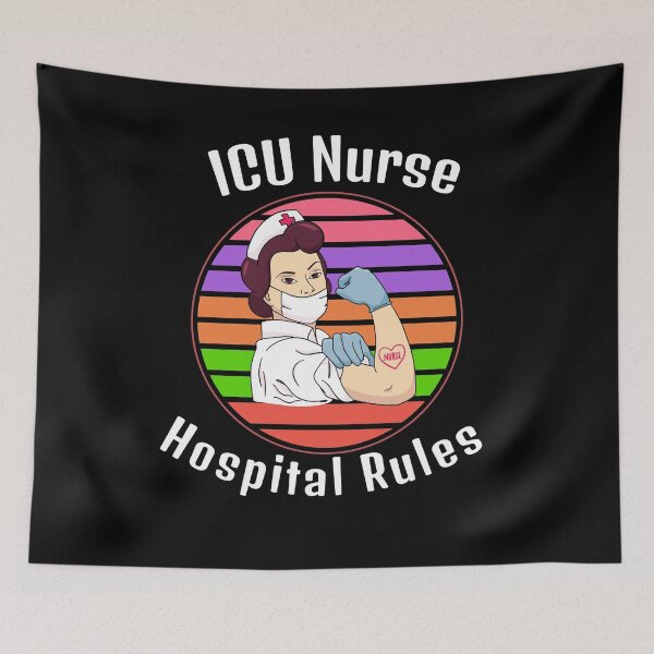 Item preview, Nurse Hospital Rules designed and sold by joshua pierre.