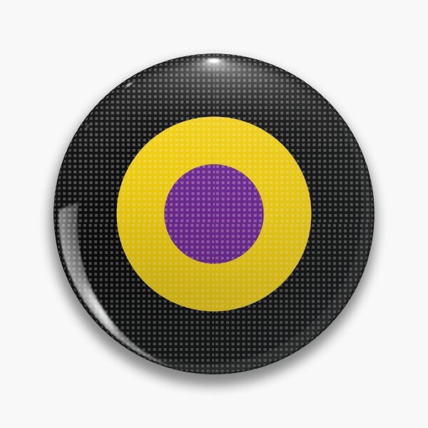 Item preview, Mod Simbol Remix - Yellow and Purple Target designed and sold by LayraBlacks.
