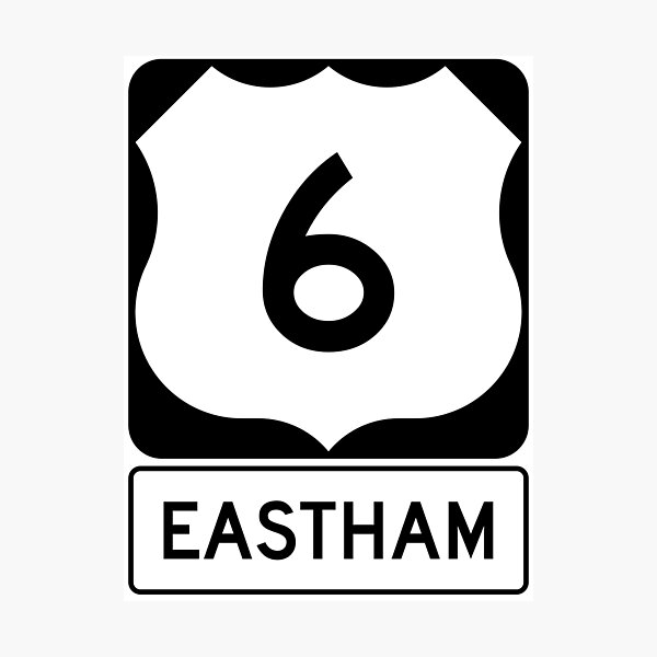 Item preview, US 6 - Eastham Massachusetts designed and sold by NewNomads.