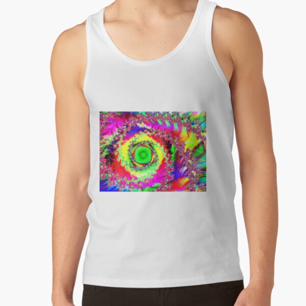 Fantasia-Vortex-Pink-Fractal-2012 Tank Top