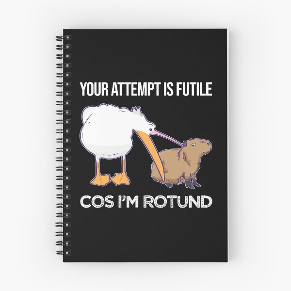 Item preview, I'm Rotund Baby Capybara Pelican Funny Cute Chill Meme designed and sold by alltheprints.