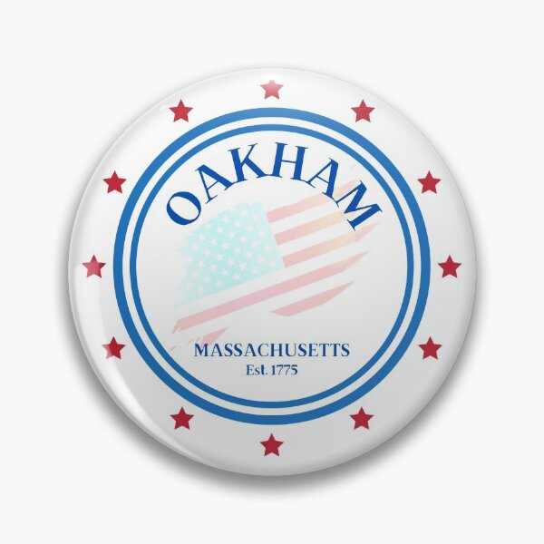 Item preview, Oakham Massachusetts est.1775 designed and sold by HROC.
