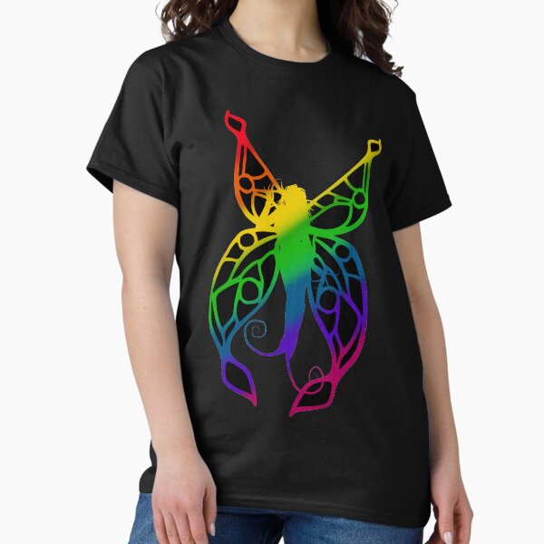Item preview, Fae Silhouette Rainbow designed and sold by ChePanArt.