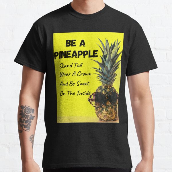 Men's Pineapple T Shirt Festival Clothing Psychedelic Pineapple