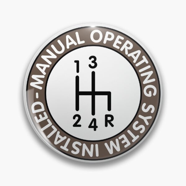 Item preview, Manual Operating System Installed - white designed and sold by EdWellington.