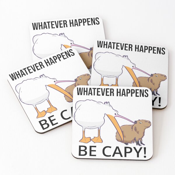 Item preview, Don't Worry, Be Capy. Capaybara Unbothered Funny  designed and sold by alltheprints.