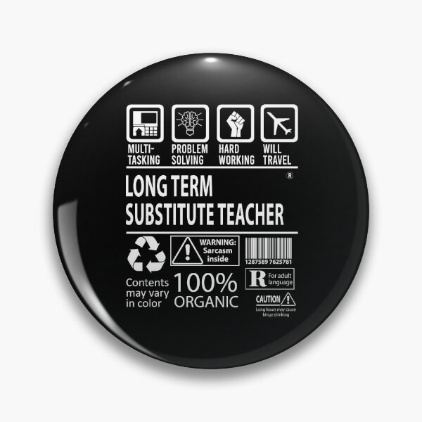 Item preview, Long Term Substitute Teacher T Shirt - Multitasking Job Gift Item Tee designed and sold by artwigse.