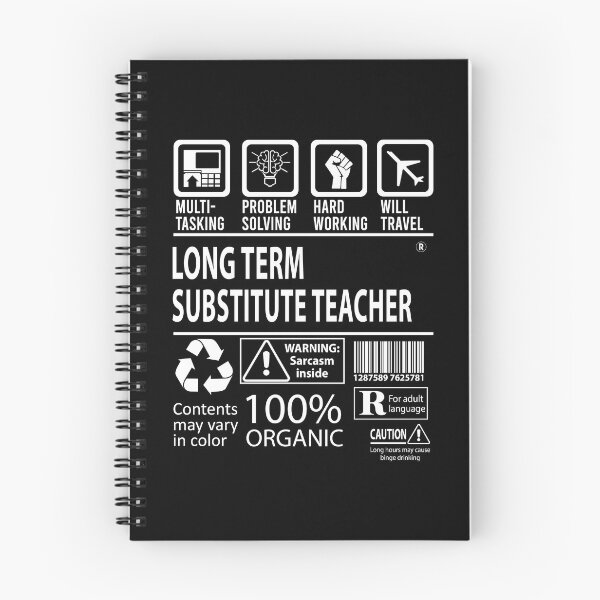 Item preview, Long Term Substitute Teacher T Shirt - Multitasking Job Gift Item Tee designed and sold by artwigse.