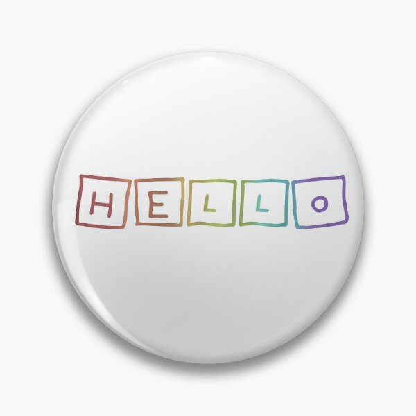Item preview, Rainbow hello banner designed and sold by Jocybossy3213.