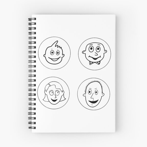 Item preview, Faces in a Crowd designed and sold by AnnieSingerArt.