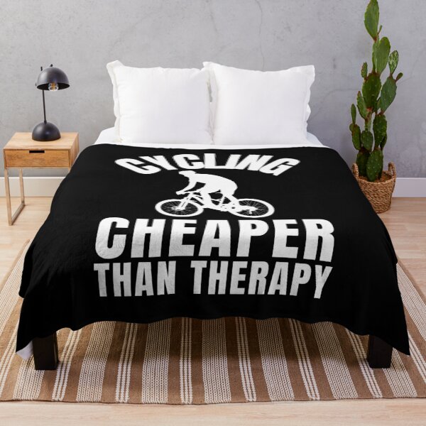 Item preview, Cycling Cheaper Than Therapy designed and sold by Crafty-Mornings.
