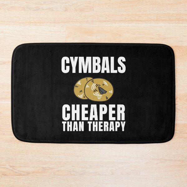 Item preview, Cymbals Cheaper Than Therapy designed and sold by Crafty-Mornings.