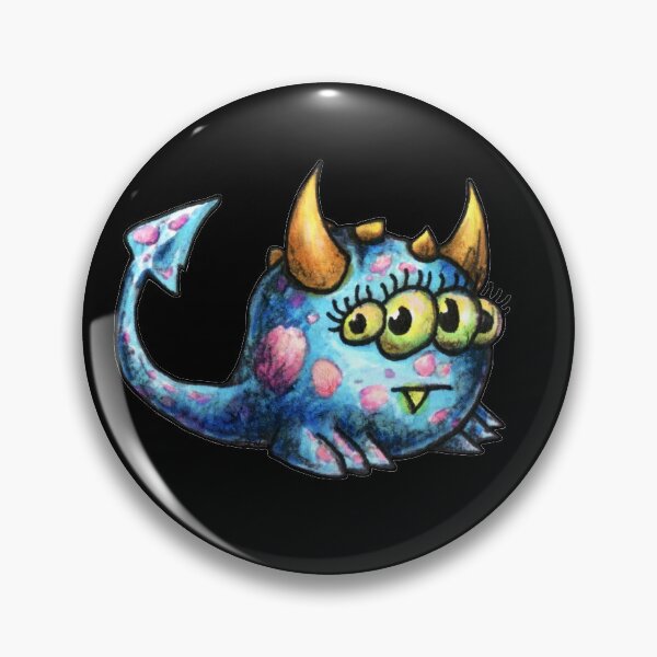 Item preview, Yellow Horned Blue Squee designed and sold by Sumgye.