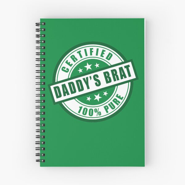 Item preview, Certified Daddy's Brat DDlg BDSM Gift designed and sold by SterlingWords.