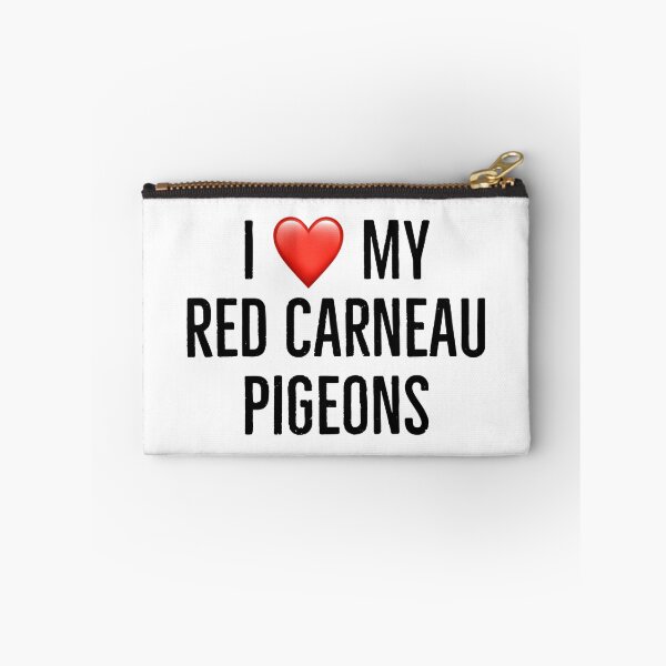 Item preview, I love my red carneau pigeons designed and sold by Yviemakes.