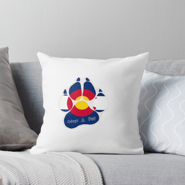 Item preview, Colorado Flag Paw designed and sold by CrankyCreations.