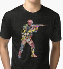Sticker Logo CSGO Tri-blend T-Shirt