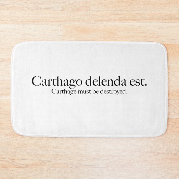 Item preview, Carthago delenda est Carthage must be destroyed designed and sold by RossDillon.