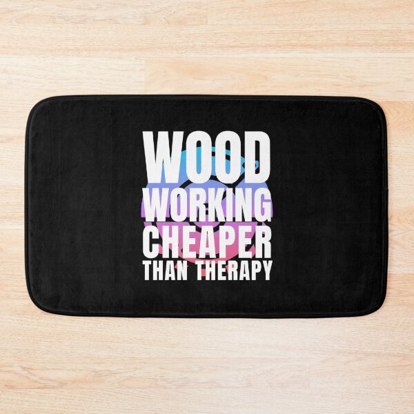 Item preview, Woodworking Cheaper Than Therapy designed and sold by Crafty-Mornings.