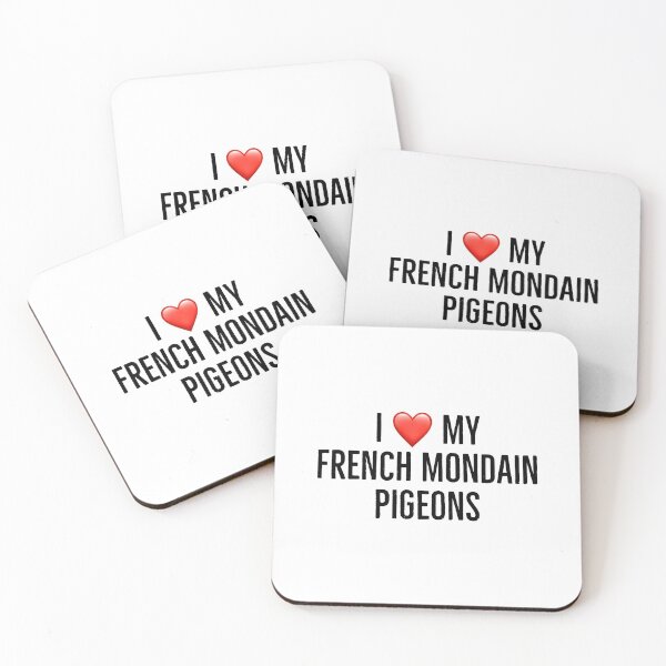 Item preview, I love my french mondain pigeons designed and sold by Yviemakes.