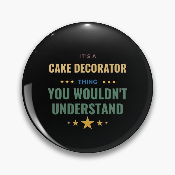 Item preview, It's a Cake Decorator Thing designed and sold by Crafty-Mornings.