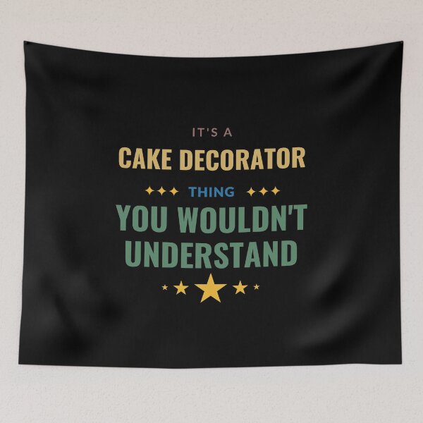Item preview, It's a Cake Decorator Thing designed and sold by Crafty-Mornings.