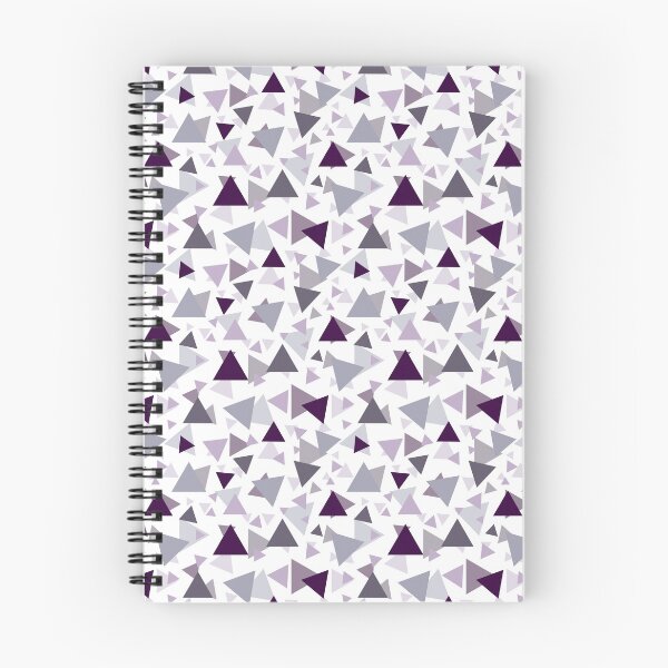 Item preview, Purple and gray triangles pattern designed and sold by BLMcreations.
