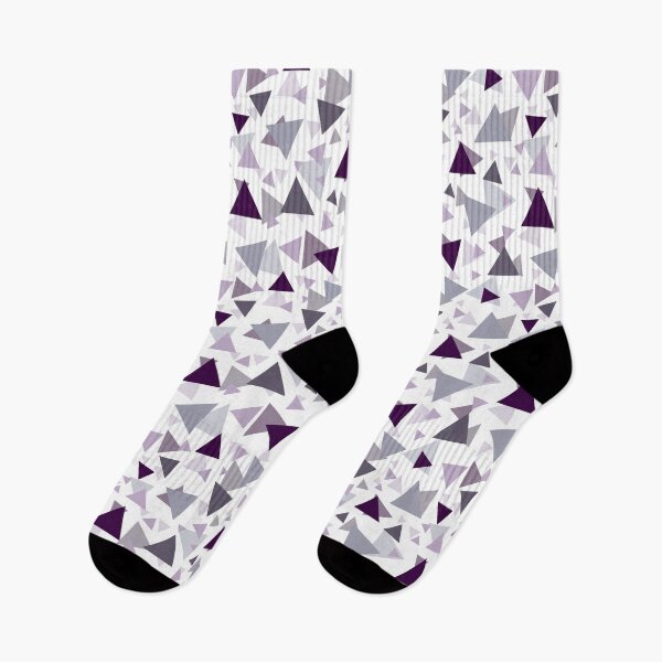Item preview, Purple and gray triangles pattern designed and sold by BLMcreations.