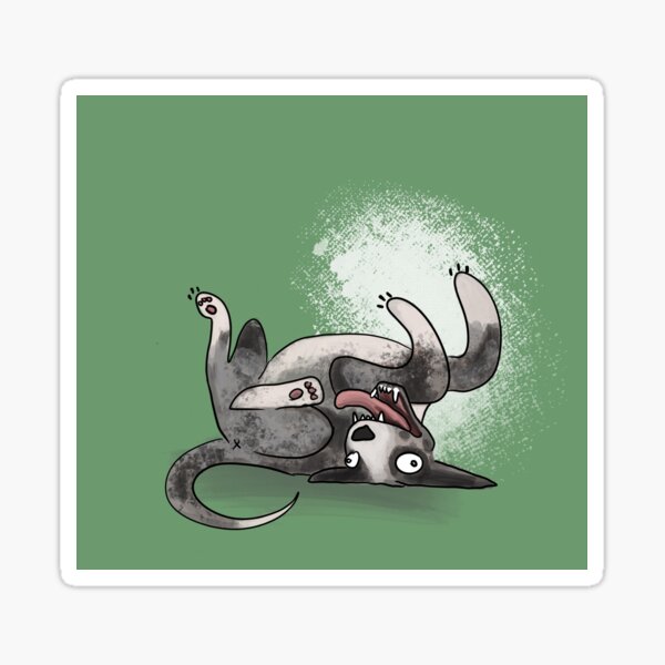 Item preview, True to life illustrations of dogs - Australian Koolie designed and sold by jessbellphoto.