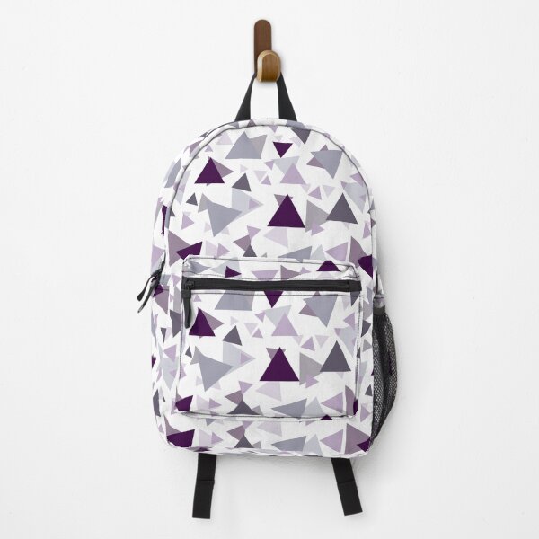 Item preview, Purple and gray triangles pattern designed and sold by BLMcreations.