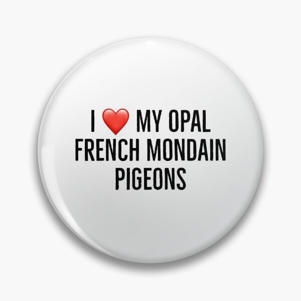 Item preview, I love my opal french mondain pigeons designed and sold by Yviemakes.