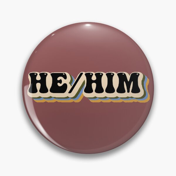 Item preview, He/Him Pronouns designed and sold by Lavender-Frog.