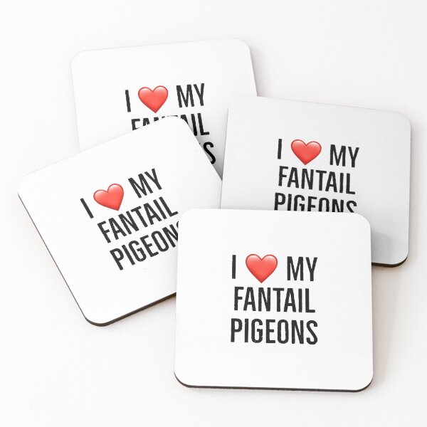 Item preview, I love my fantail pigeons designed and sold by Yviemakes.