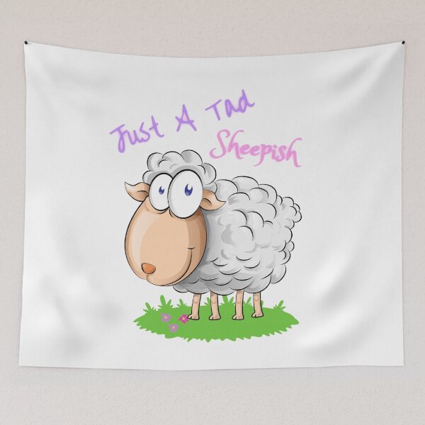 Item preview, Just A Tad Sheepish designed and sold by Fhfarms.