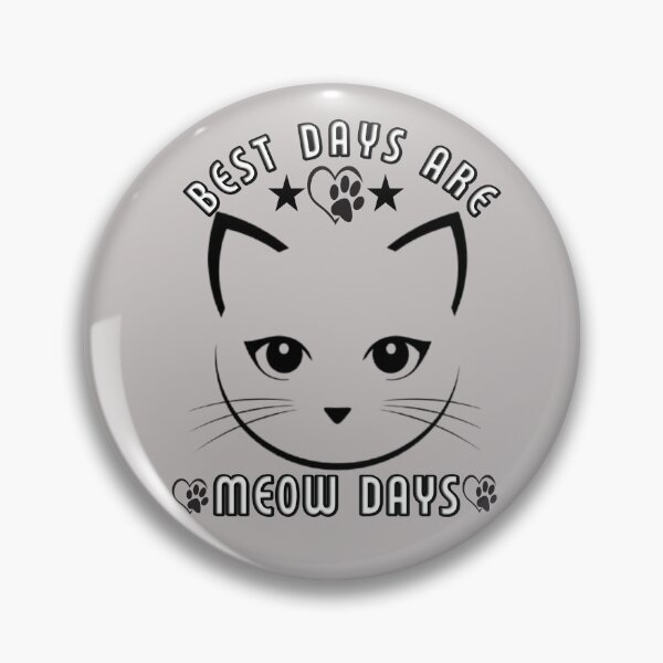 Item preview, BEST DAYS ARE MEOW DAYS  designed and sold by Hussain Shirts.