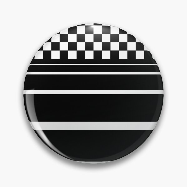 Item preview, Black and White Checkered and Lines Pattern designed and sold by LayraBlacks.