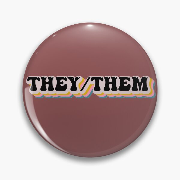 Item preview, They/Them Pronouns designed and sold by Lavender-Frog.