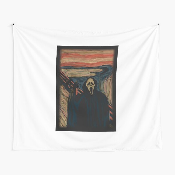 Ghostface Scream Tapestries for Sale