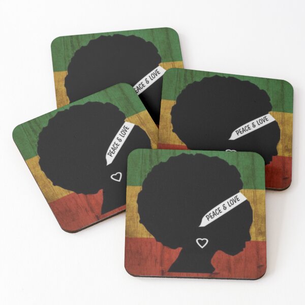 Item preview, Rasta Woman Peace & Love designed and sold by ShajenDesigns.