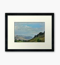 Rocky Mountain Foothills Framed Print