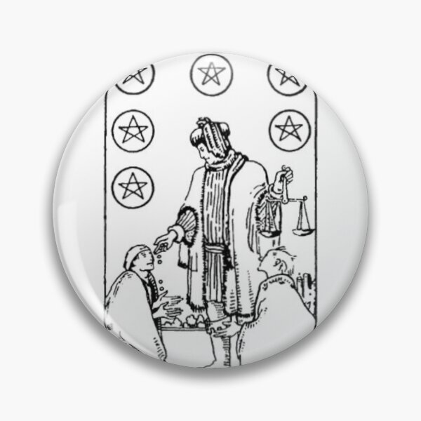 Item preview, Six of Pentacles designed and sold by its-me-michael.