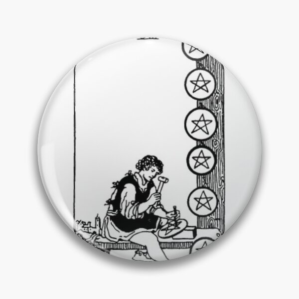 Item preview, Eight of Pentacles designed and sold by its-me-michael.