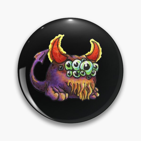 Item preview, Flaming Horned Purple Squee designed and sold by Sumgye.