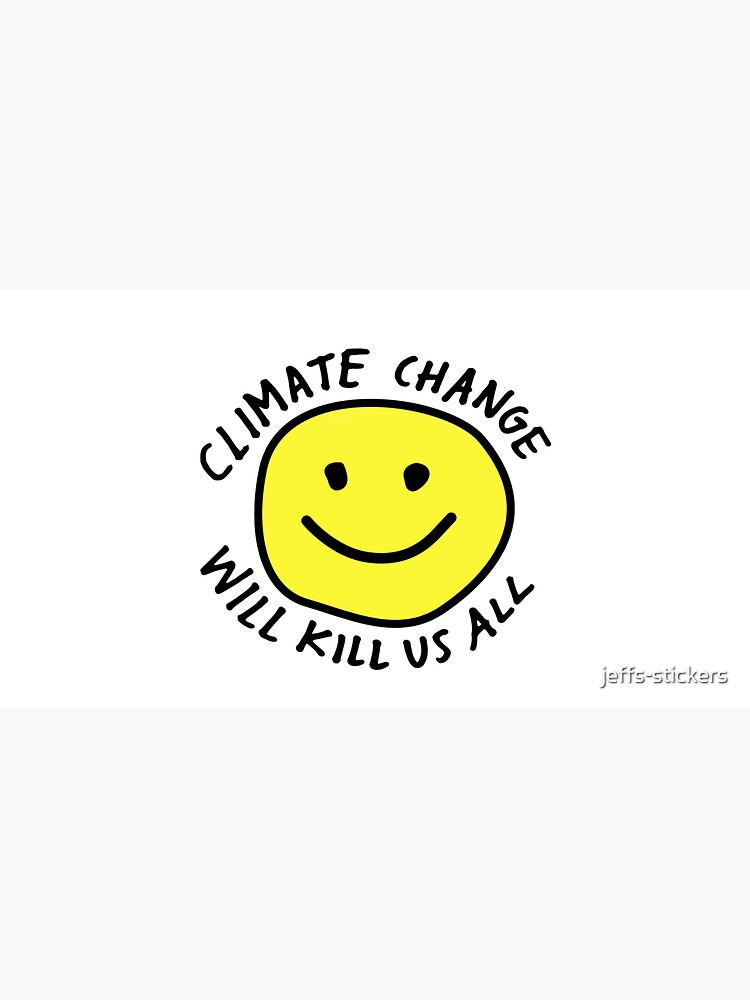 Stop Climate Change by jeffs-stickers