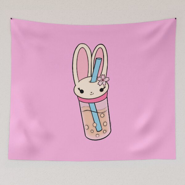 Item preview, Kawaii Bunny Boba Tea designed and sold by bunnyteawhimsy.