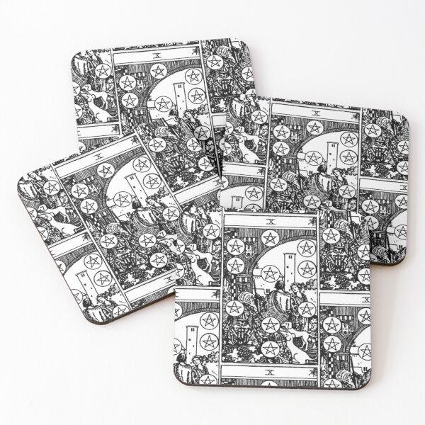 Item preview, Ten of Pentacles designed and sold by its-me-michael.