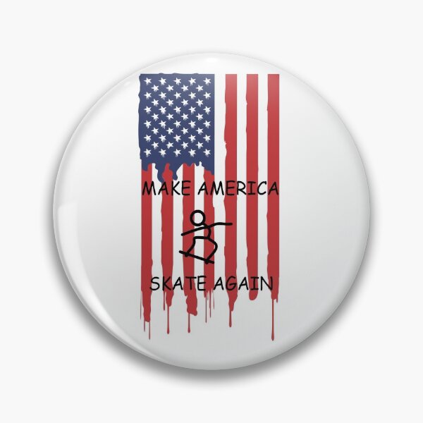 Item preview, MAKE AMERICA SKATE AGAIN designed and sold by DomGDesign.