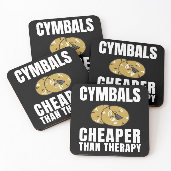Item preview, Cymbals Cheaper Than Therapy designed and sold by Crafty-Mornings.
