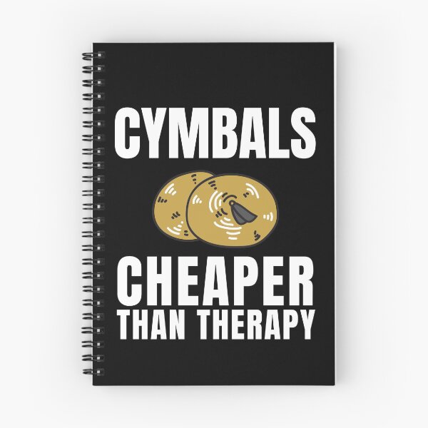 Item preview, Cymbals Cheaper Than Therapy designed and sold by Crafty-Mornings.