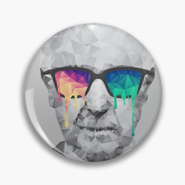 Item preview, Albert Hofmann - Psychedelic Polygon Crystalised Portrait designed and sold by badbugs.